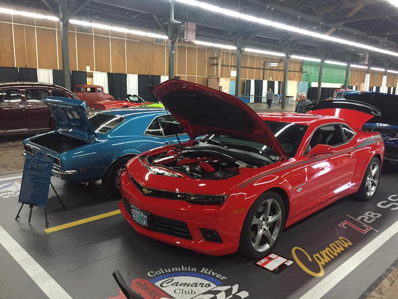 Illustration for article titled Columbia River Camaro Club - 60th Annual Portland Roadster Show Display
